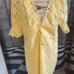 MICHAEL Michael Kors Sunny Lace Midi Dress